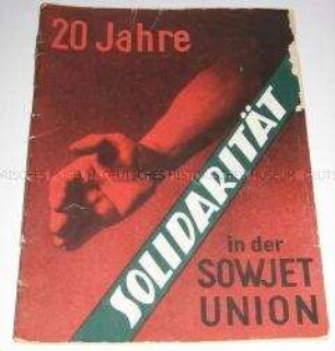 Berichte aus der Sowjetunion veröffentlicht anlässlich des 20. Jahrestages ihrer Gründung