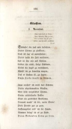 Glossen.