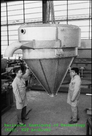 Abluftfilterungstrichter in der Hauptabteilung Betriebstechnik (HBT)