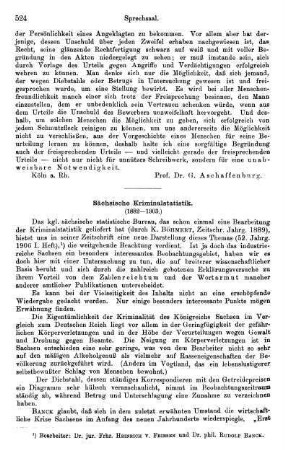524-526, Sächsische Kriminalstatistik. (1882-1903)