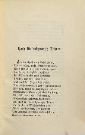 Rebenkranz zu Waldmeisters silberner Hochzeit
