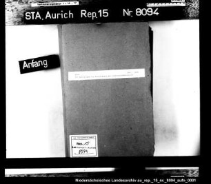 Die Anfertigung von Nivellements der ostfriesischen Deiche