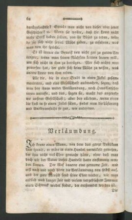 Verläumdung