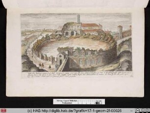 Vestigij d'uno Amphiteatro nominato da gli Antichi Castrense