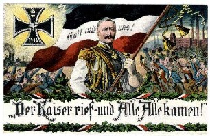 Nr. 994: Der Kaiser rief - und Alle, Alle kamen! (Der Kaiser rief - und Alle, Alle kamen! farbig)