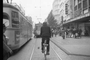 Leserbrief zum Fahrradfahren in der Fußgängerzone in der Kaiserstraße