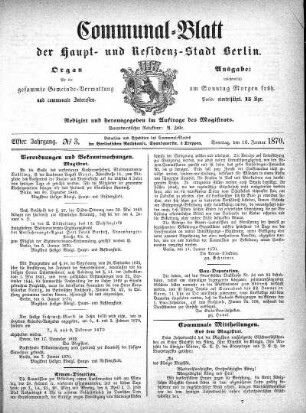 1870,3: No. 3, 16. Januar 1870