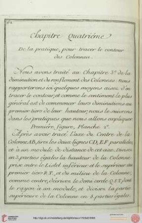 Chapitre Quatrième
