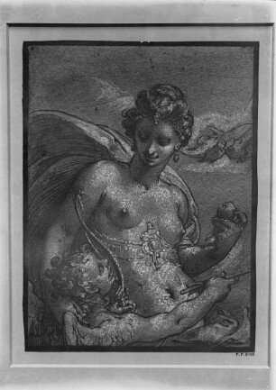 Antike Göttinnen — Venus und Amor