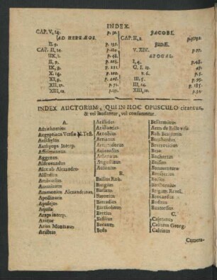 Index Auctorum