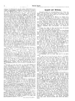 Jugend und Bildung