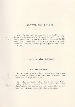 Bronze du Thibet