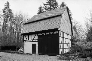 Scheune Zins'sche Mühle (Scheune); Oberursel, Furtweg 20