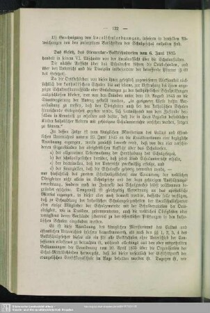 Das Gesetz vom 6. Juni 1835