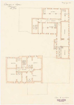 Landratsamt, Kosten: Grundriss Kellergeschoss 1:100