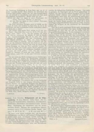 693-694 [Rezension] Lindner, Theodor, Weltgeschichte seit der Völkerwanderung. 1. u. 2. Bd