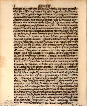 In Errores Quosdam Praedominantes, quos Ecclesiae Reformatae antiquitus de se confitentur, Altdorfi[i] d. 3. Febr. MDCXCVII. circulariter disputando animadvertent Praeses Christophorus Sonntag ... & Respondens Johann Christoph Dürr Norimb.