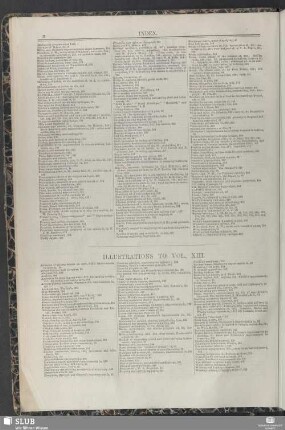 Illustrations to vol. XIII