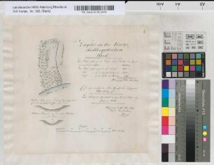 Ziegelei in der königl. Moddergattschen Ward [Gem. Grieth]. Aufgenommen den 19. März 1829 durch den Bau-Kondukteur Vermeer