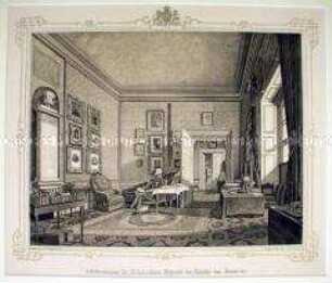 Arbeitszimmer des Königs Ernst August I. von Hannover im Leineschloss zu Hannover