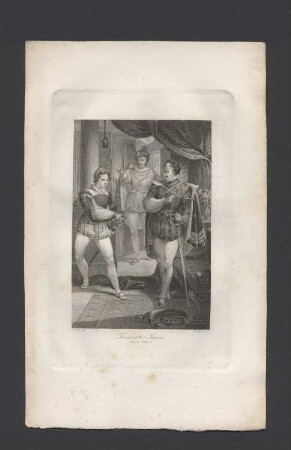 "Torquato Tasso, Act II, Scene 3" Tasso jagt Antonio weg