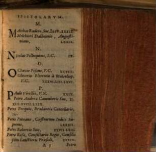 Eryci Pvteani Epistolarvm Selectarvm Apparatvs Miscellanevs, Et Novvs : Officia familiaria, negotia studia continens, Centvria Prima