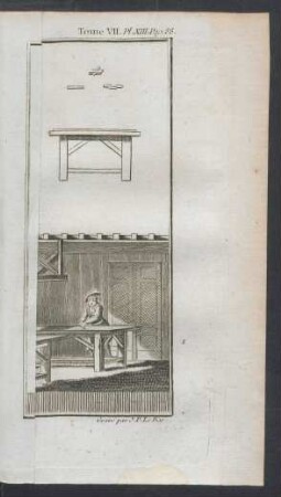 Tafel XIII.: Le poli des Glaces.