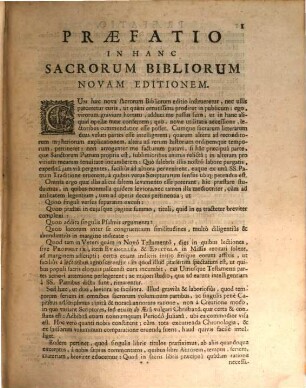 Biblia sacra Vulgatae editionis : Sixti V. & Clementis VIII. Pont. Max. auctoritate recognita, cum indicibus etiam Plantinianis
