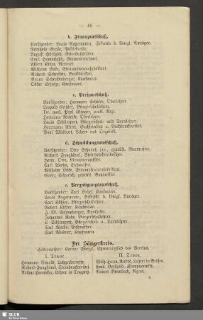 Der Sängerkreis
