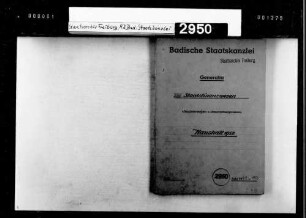Aufstellung des Haushaltsplans für 1952