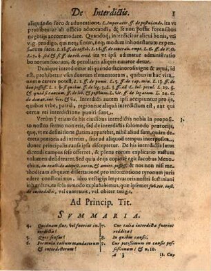 Dissertatio Ivridica, Ratio-Regularis De Interdictis Praetoriis