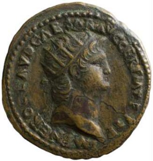 Münze, Dupondius, 63 - 68