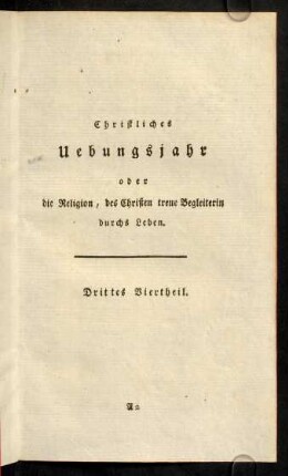 3-210, Drittes Viertheil.