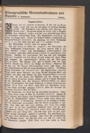 Ethnographische Momentaufnahmen aus Ruanda (Schluß)