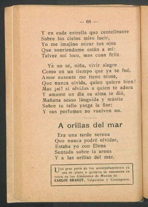 A orillas de mar