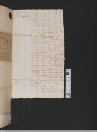 ablehnende Antwort der stadt Rottweil vom 13. Nov. 1643