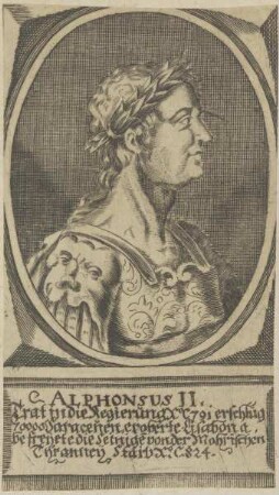 Bildnis von Alphonsus II.