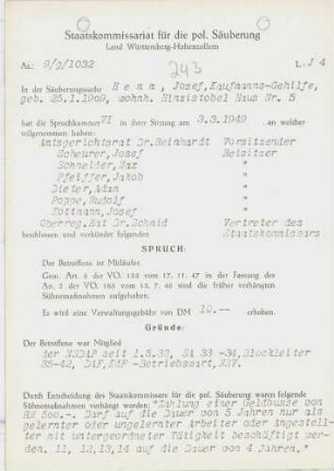 Hemm, Josef