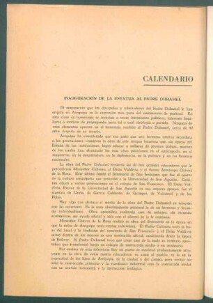Calendario