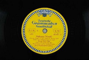 Nabucco : Warum klagt ihr und seid so verzweifelt? (Chor der Gefangenen); II. Teil / (Verdi)