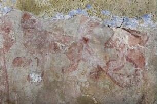 Szenen aus Heiligenlegenden — Malerei am Gewölbescheitel — Tierfigur