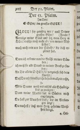 Der 51. Psalm. - Der 70. Psalm.