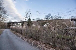 Eisenbahnbrücke/Kreuzungsbauwerk; Darmstadt, An der Täubcheshöhle, Eisenbahn
