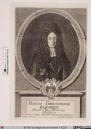 Bildnis Johann Christoph Lehner