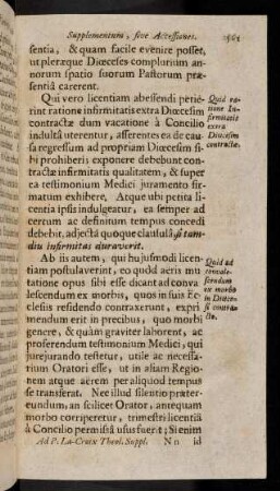 561-571, Qui vero licentiam abessendi petierint ...