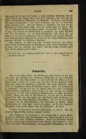 Schulfeste