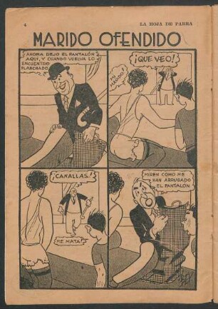 Marido ofendido - [Cómic]
