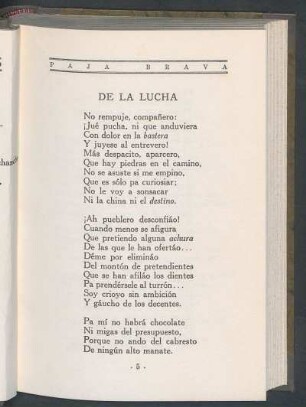 De la lucha