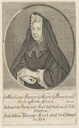 Bildnis der Madame Jeanne Marie Bouvieres de La Mothe Guion
