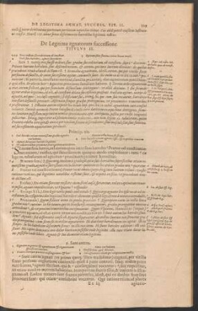 De Legitima agnatorum successione. Titulus II.